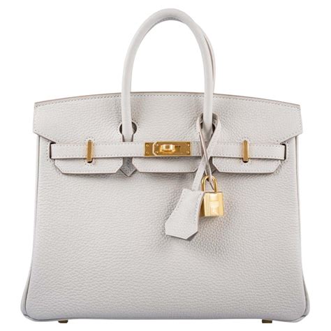 hermes birkin 25 gris pale|Hermes Birkin 25 for sale.